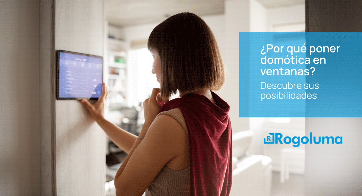 Configuración domótica para ventanas
